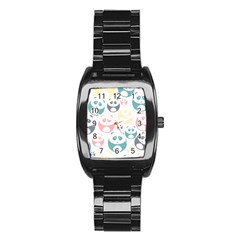 Pandas-panda Stainless Steel Barrel Watch by nateshop