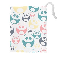 Pandas-panda Drawstring Pouch (5xl) by nateshop