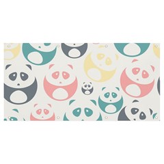 Pandas-panda Banner And Sign 8  X 4  by nateshop