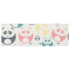 Pandas-panda Banner And Sign 9  X 3 