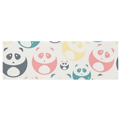 Pandas-panda Banner And Sign 12  X 4 