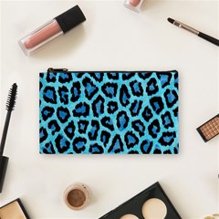 Paper-blue-tiger Cosmetic Bag (small) by nateshop