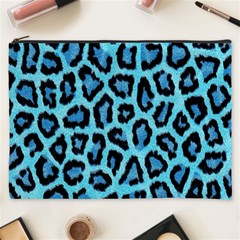 Paper-blue-tiger Cosmetic Bag (xxxl) by nateshop