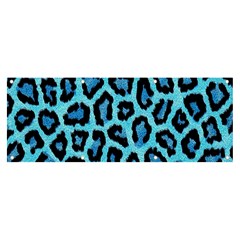 Paper-blue-tiger Banner And Sign 8  X 3 