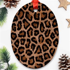 Paper-dark-tiger Ornament (oval)