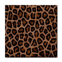 Paper-dark-tiger Tile Coaster