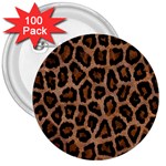 Paper-dark-tiger 3  Buttons (100 pack)  Front