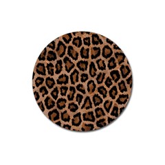 Paper-dark-tiger Magnet 3  (round) by nateshop