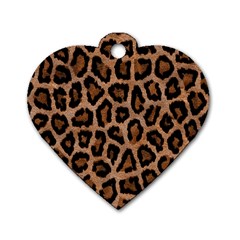 Paper-dark-tiger Dog Tag Heart (two Sides) by nateshop