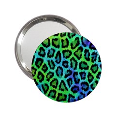 Paper-green-tiger 2 25  Handbag Mirrors