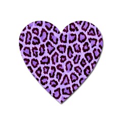 Paper-purple-tiger Heart Magnet by nateshop