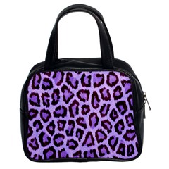 Paper-purple-tiger Classic Handbag (two Sides) by nateshop