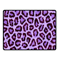 Paper-purple-tiger Fleece Blanket (small) by nateshop