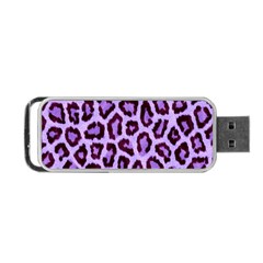 Paper-purple-tiger Portable Usb Flash (two Sides) by nateshop