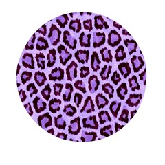 Paper-purple-tiger Mini Round Pill Box by nateshop