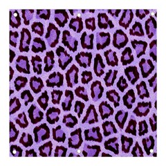 Paper-purple-tiger Banner And Sign 3  X 3 