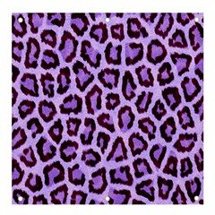 Paper-purple-tiger Banner And Sign 4  X 4 