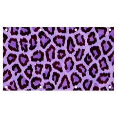 Paper-purple-tiger Banner And Sign 7  X 4 