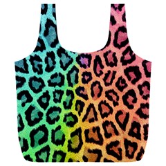 Paper-ranbow-tiger Full Print Recycle Bag (xxxl) by nateshop