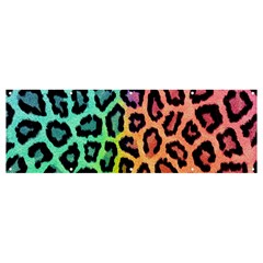 Paper-ranbow-tiger Banner And Sign 12  X 4 