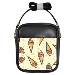 Pattern-ice Girls Sling Bag