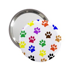 Pawprints 2.25  Handbag Mirrors