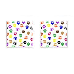 Pawprints Cufflinks (Square)