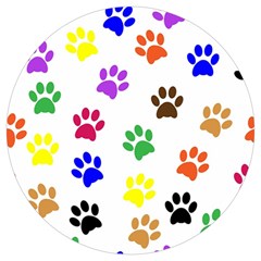 Pawprints Round Trivet by nateshop