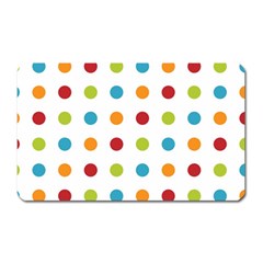 Polka-dots Magnet (rectangular) by nateshop