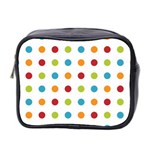 Polka-dots Mini Toiletries Bag (Two Sides) Front