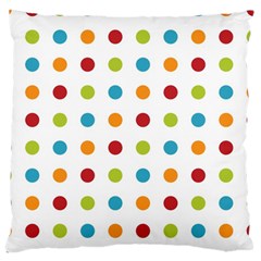 Polka-dots Standard Flano Cushion Case (one Side) by nateshop