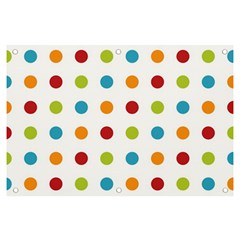 Polka-dots Banner And Sign 6  X 4 