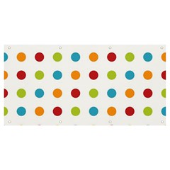 Polka-dots Banner And Sign 8  X 4 