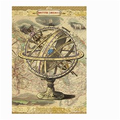 Map Compass Nautical Vintage Small Garden Flag (two Sides) by Sapixe