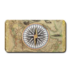 Map Vintage Nautical Collage Medium Bar Mats by Sapixe