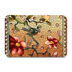 Flower Cubism Mosaic Vintage Plate Mats by Sapixe