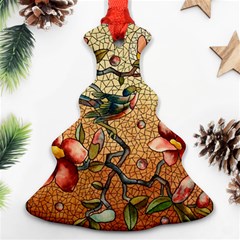 Flower Cubism Mosaic Vintage Ornament (christmas Tree) 