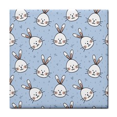 Rabbits Tile Coaster