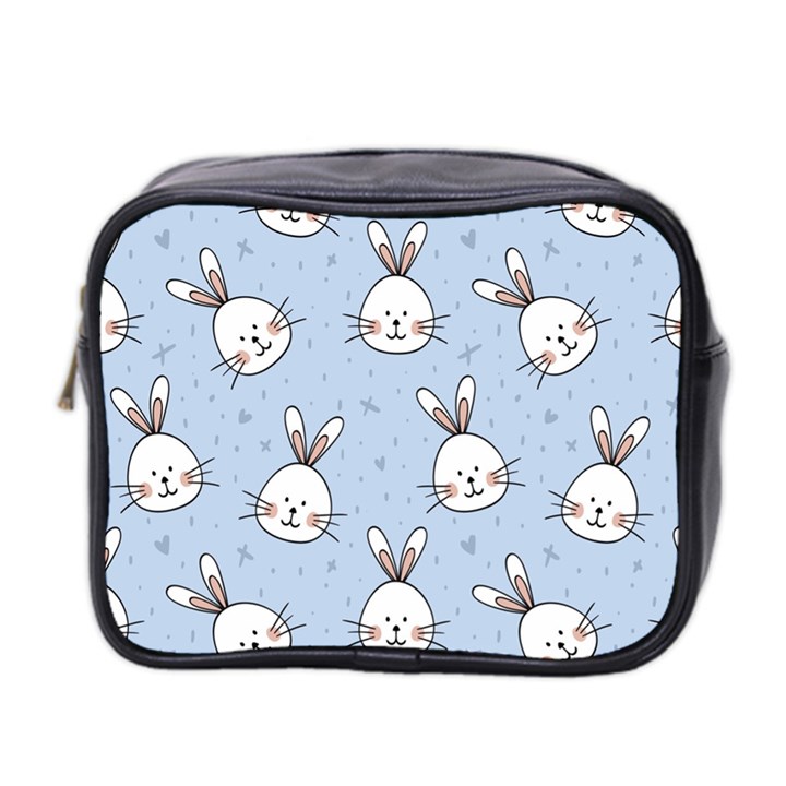 Rabbits Mini Toiletries Bag (Two Sides)