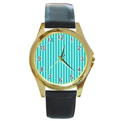 Scrapbook Round Gold Metal Watch by nateshop