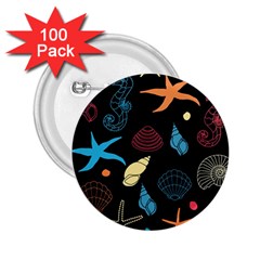 Seahorse 2 25  Buttons (100 Pack)  by nateshop