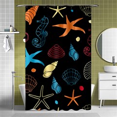 Seahorse Shower Curtain 48  X 72  (small)  by nateshop