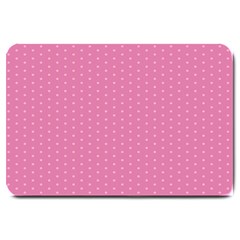 Seamless-pink Large Doormat 