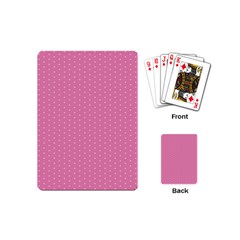 Seamless-pink Playing Cards Single Design (mini) by nateshop