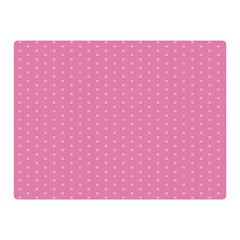 Seamless-pink Double Sided Flano Blanket (mini)  by nateshop