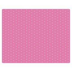 Seamless-pink Double Sided Flano Blanket (medium)  by nateshop