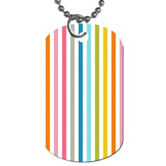 Stripes Dog Tag (one Side) by nateshop