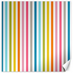 Stripes Canvas 12  X 12  by nateshop