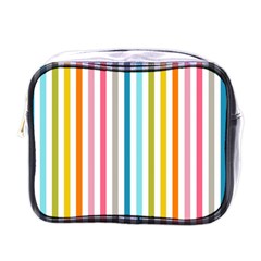 Stripes Mini Toiletries Bag (one Side) by nateshop