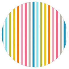 Stripes Round Trivet by nateshop